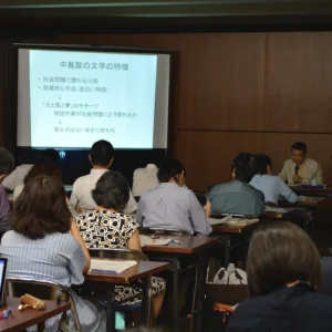 ２．セミナー　「教室」と「文学」をつなぐ―日本近代文学館を橋渡しとして